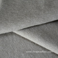 Fireproof Cotton Acrylic Blend Grey Wool Warm Fabric